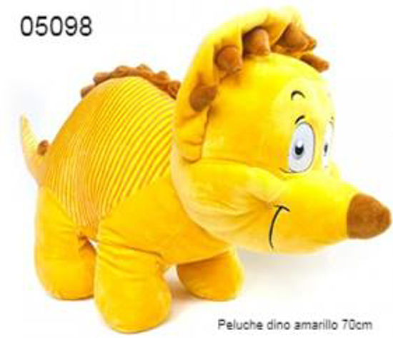 Imagen de PELUCHE DINO AMARILLO 70CM 3.25